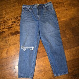 Abercrombie & Fitch Jeans The Mom Jean High Rise 31/12R Curve Love